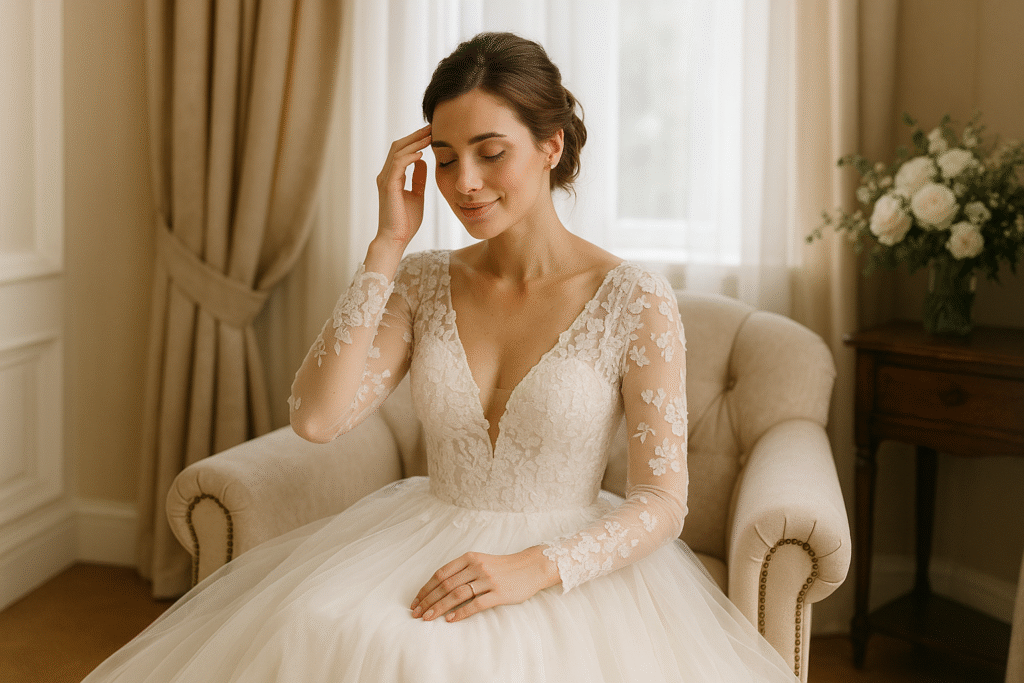 Garder son calme le jour du mariage