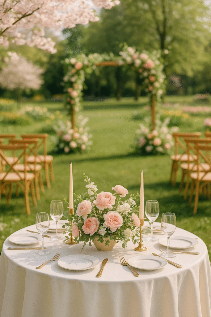 Inspiration mariage printemps