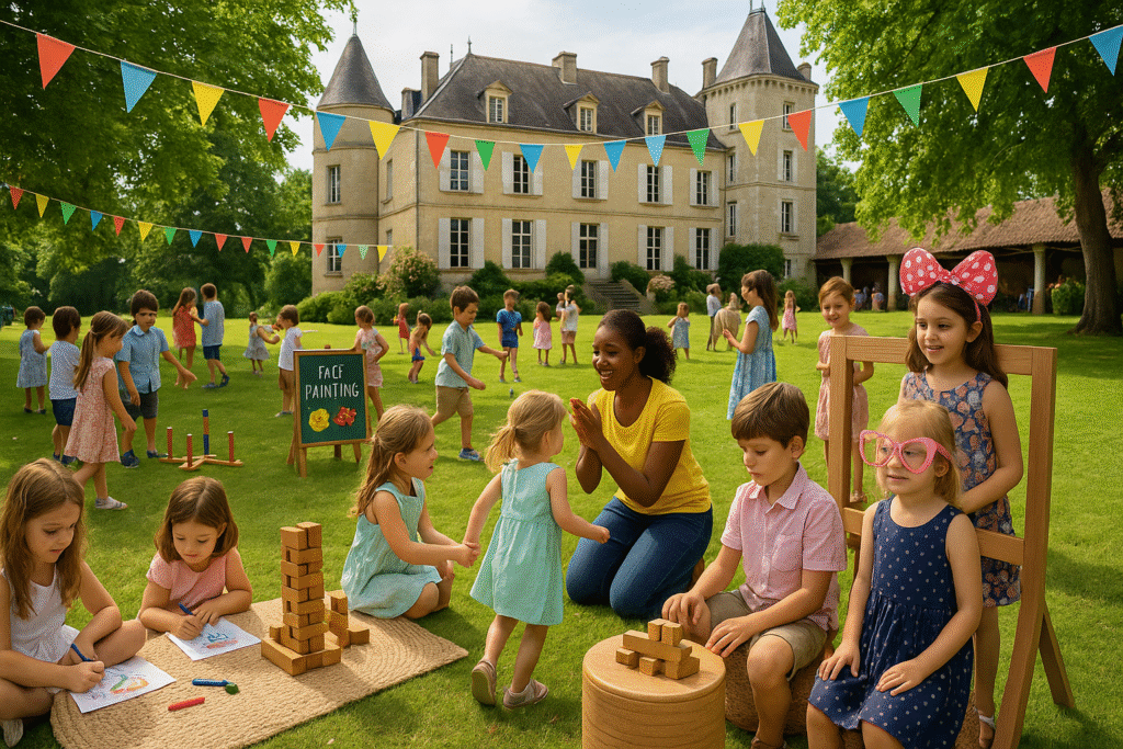 animation pour enfant mariage