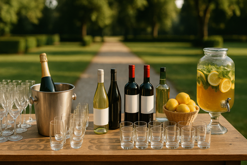 les quantités à prévoir dans un mariage