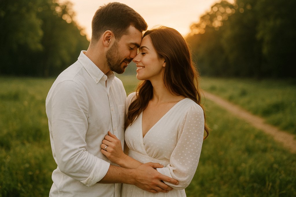 séance photo de couple